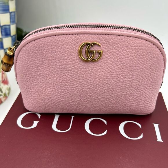 Women's Gucci, Marmont GG Beauty/cosmetic case made in Italy - Picture 1 of 10